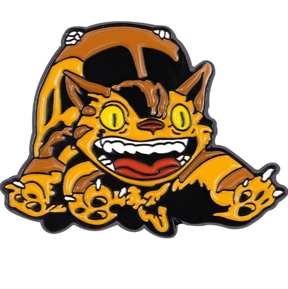 Studio Ghibli Enamel Pin Set no face Totoro howls moving castle - Picture 3 of 4